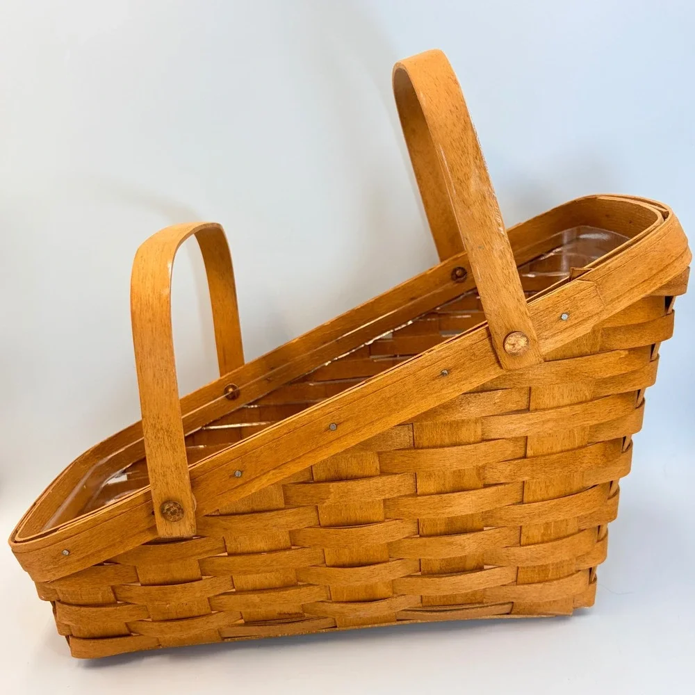 Longaberger handwoven basket